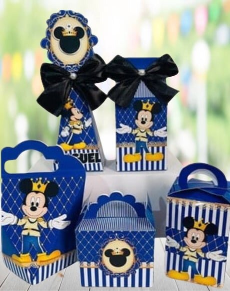 Arquivo Digital Silhouette Realeza Mickey Luxo