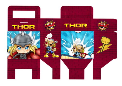 Arquivo Digital Silhouette Thor Cute Exclusivo com Martelo