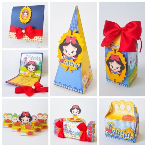 Arquivo de Corte Digital Branca de Neve Luxo Studio e pdf