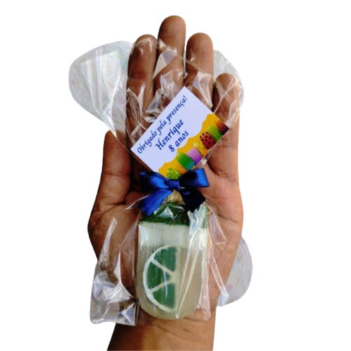 Sabonete Artesanal Picolé Lembrancinha Personalizada Para Aniversário Infantil - Perfumary Arte Saboaria