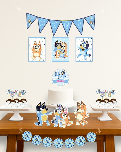 Kit Digital - Festa Bluey