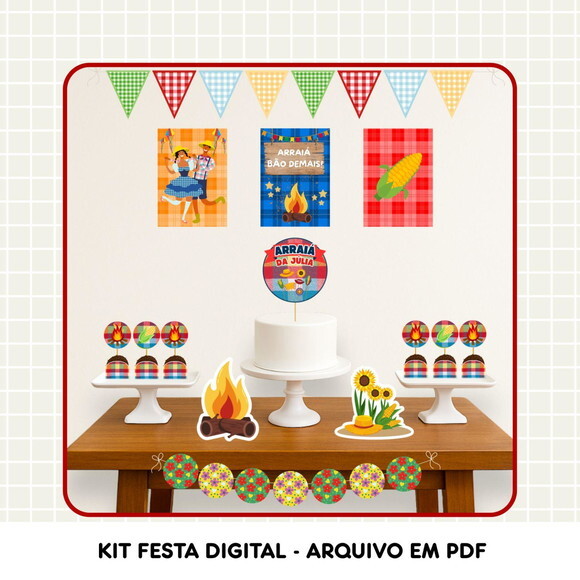 Kit Festa Digital Junina / Julina
