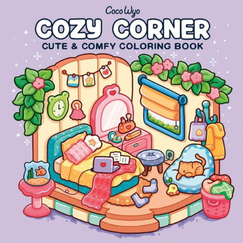 Arquivo Digital pdf - Cozy Corner para Colorir
