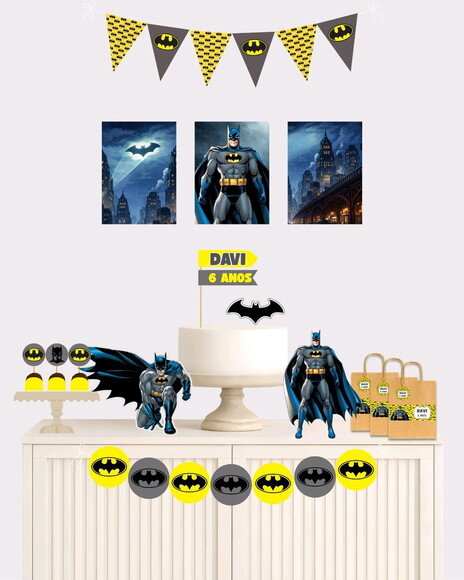Kit Festa Digital Batman