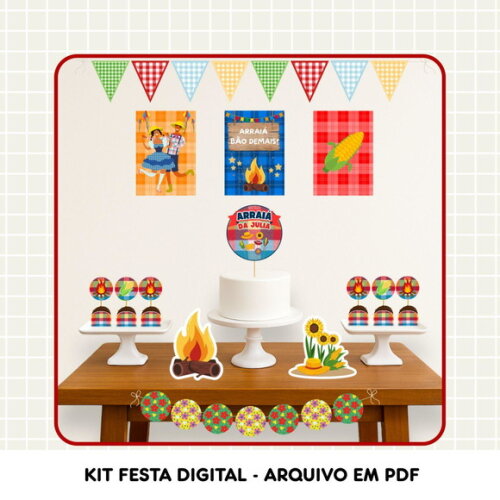 Kit Festa Digital Junina / Julina