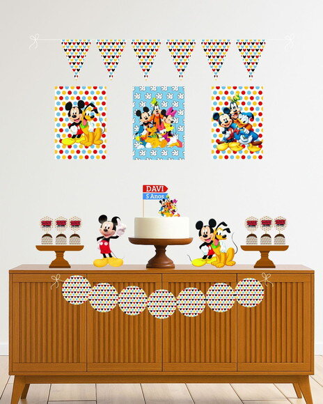 Kit Festa Digital Mickey
