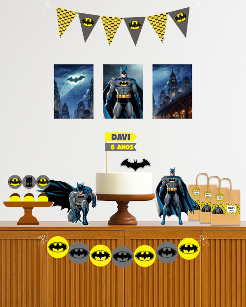 Kit Festa Digital Batman