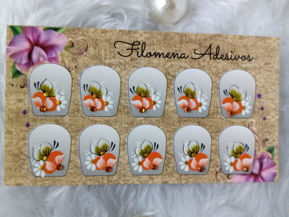 Adesivos ,unhas Naturais.