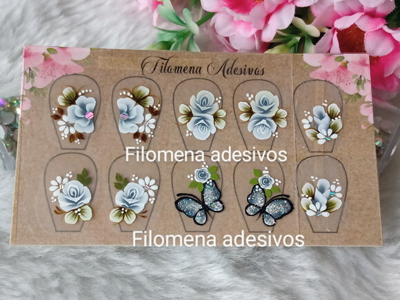 Adesivos de Luxo, Unhas