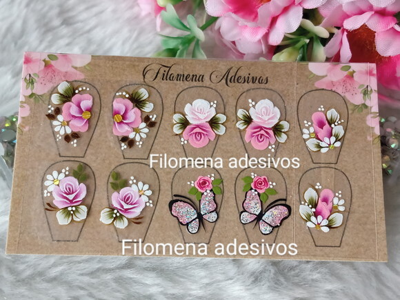 Adesivos de Luxo, Unhas