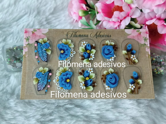 Adesivos de Luxo, Unhas