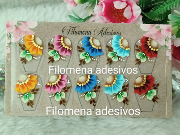 Adesivos de Luxo, Unhas.