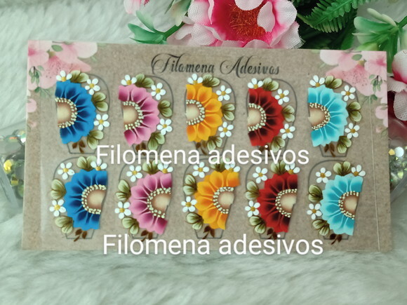 Adesivos de Luxo, Unhas.