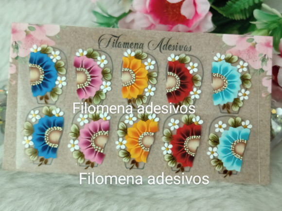 Adesivos de Luxo, Unhas.