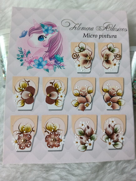 Adesivos de unhas, Artesanais