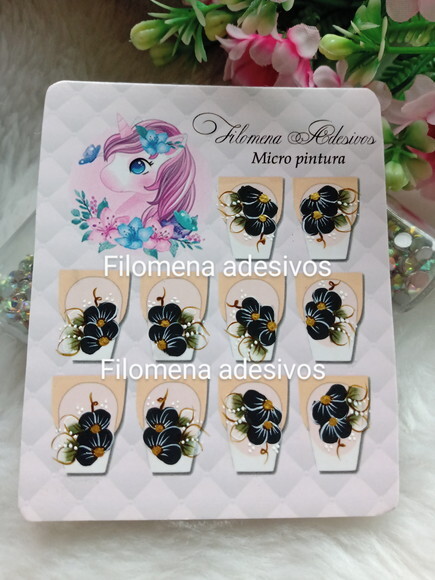Adesivos de unhas, Artesanais