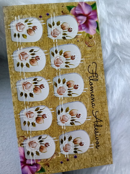 Adesivos de unhas, Artesanais