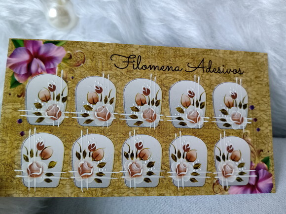 Adesivos de unhas, Artesanais