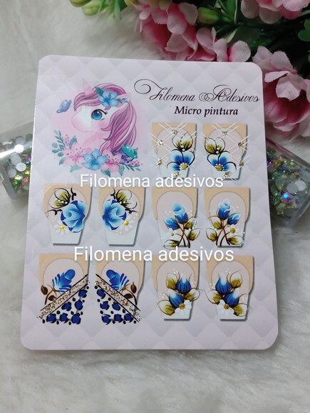 Adesivos de unhas, Artesanais