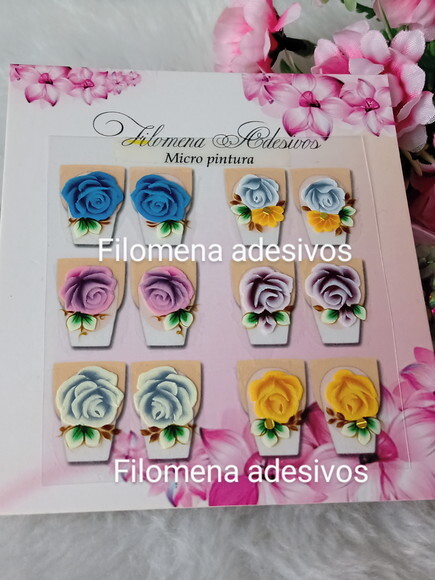 Adesivos Ones Troke, Unhas m ao Alongamento.