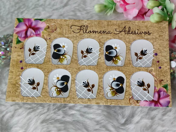 Adesivos para Unhas .