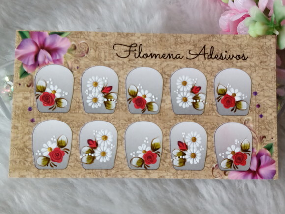 Adesivos para unhas M