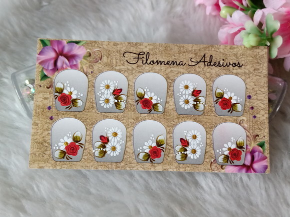 Adesivos para unhas M
