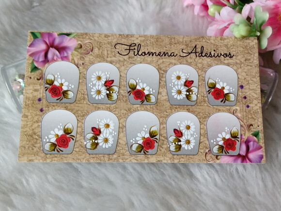 Adesivos para unhas M