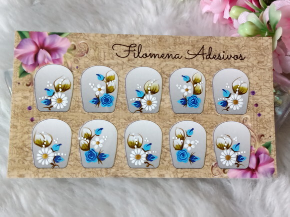 Adesivos para unhas M
