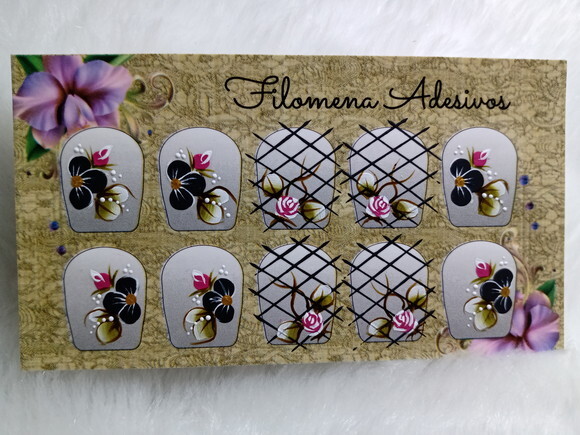 Adesivos para unhas M