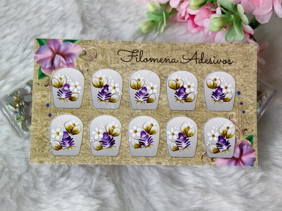 Adesivos para unhas M