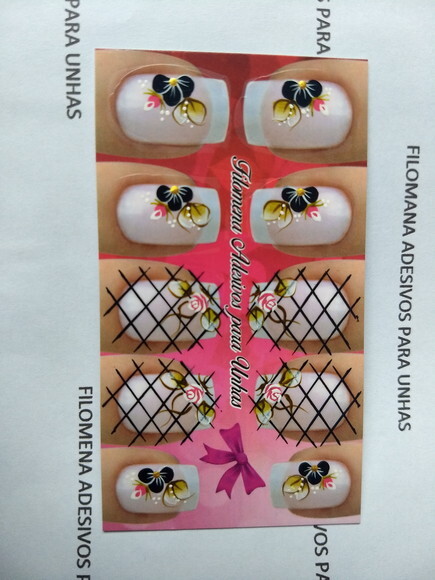 Adesivos para unhas M