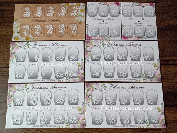 Adesivos para unhas M