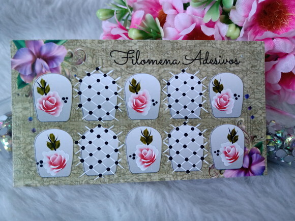 Adesivos para unhas M