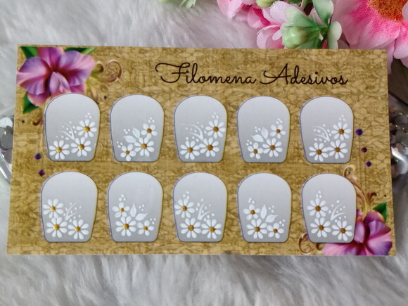 Adesivos para unhas M