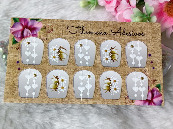 Adesivos para unhas M