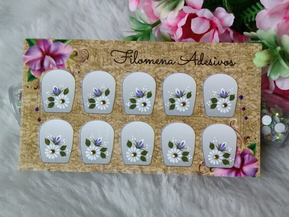 Adesivos para unhas M