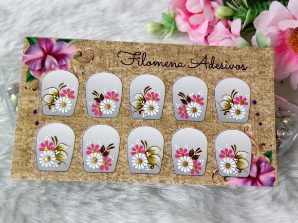 Adesivos para unhas M