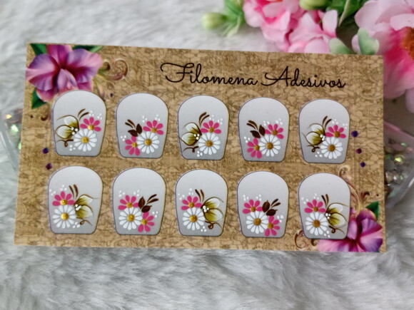 Adesivos para unhas M
