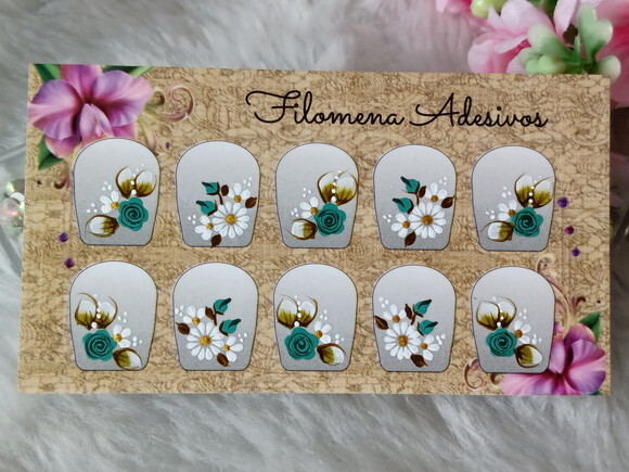 Adesivos para unhas M