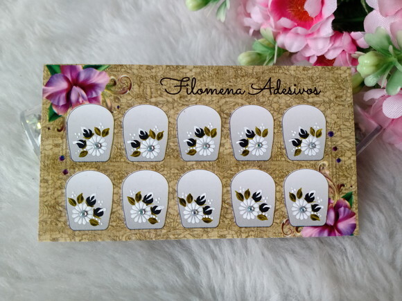 Adesivos para unhas M