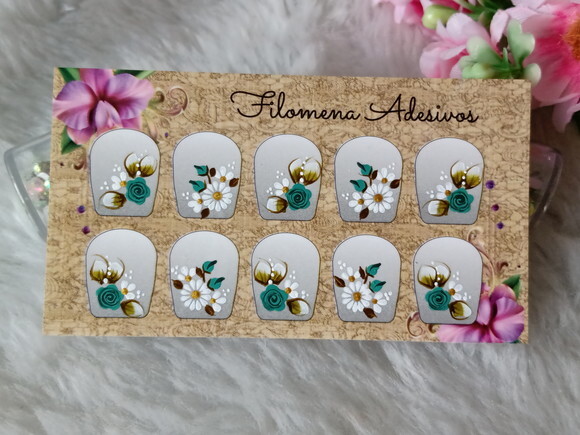 Adesivos para unhas M