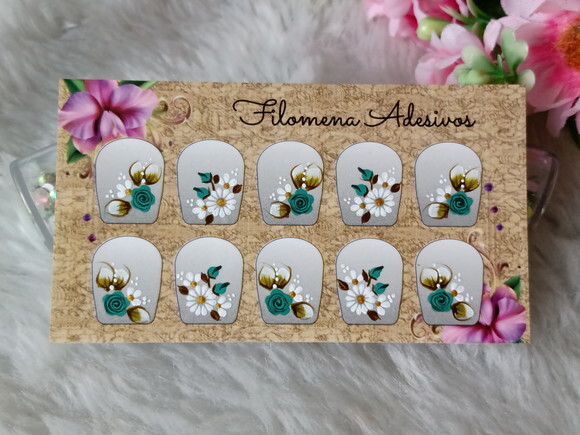 Adesivos para unhas M