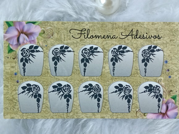 Adesivos para unhas M