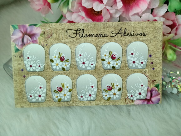 Adesivos para unhas M