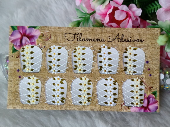 Adesivos para unhas M