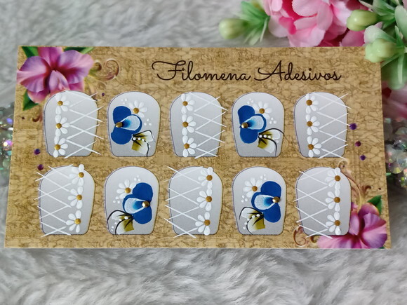 Adesivos para unhas M