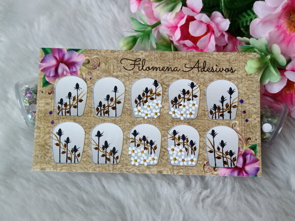 Adesivos para unhas M