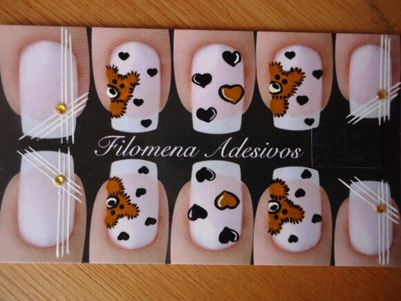 Adesivos para unhas M