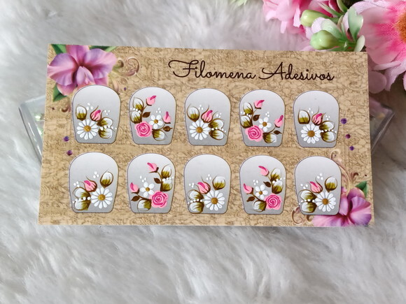 Adesivos para unhas M